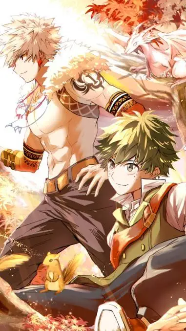 ai character: bakugo background