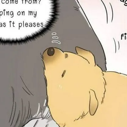 chat with ai character: papa wolf and pupp