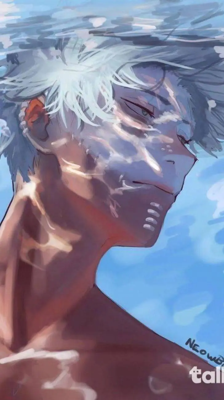 ai character: touya todoroki  background