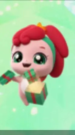 ai character: gift ping background