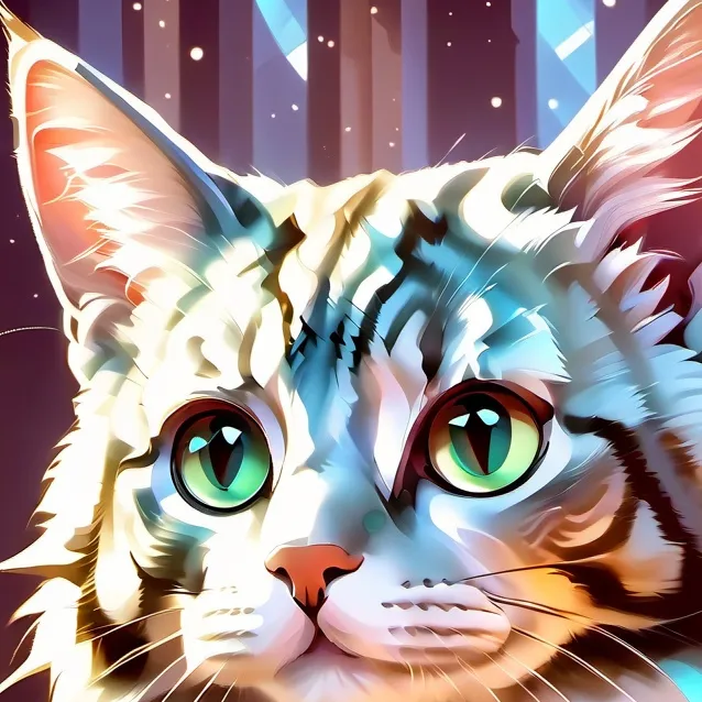 chat with ai character: mythic cat