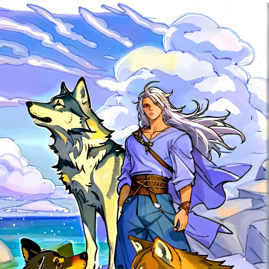 chat with ai character: wolf pack 