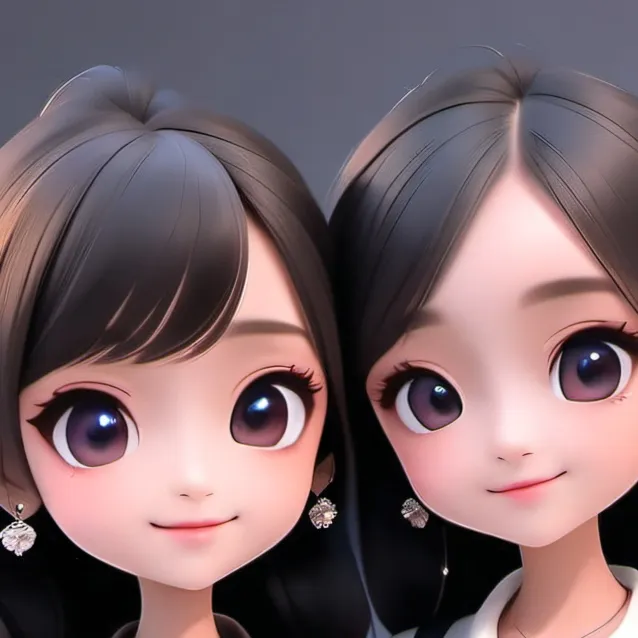 chat with ai character: moon and lily