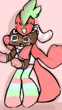 ai character: DW Valentine's day background