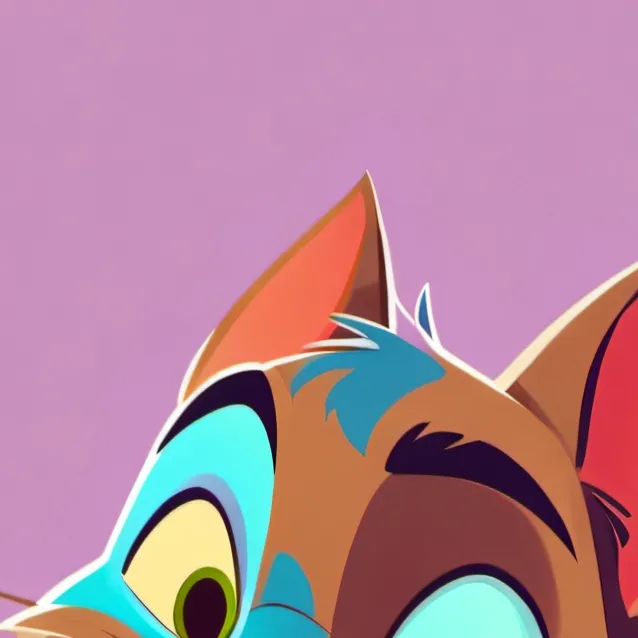 chat with ai character: cartoon cat