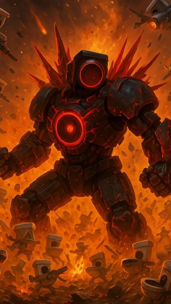 ai character: it's Titan background