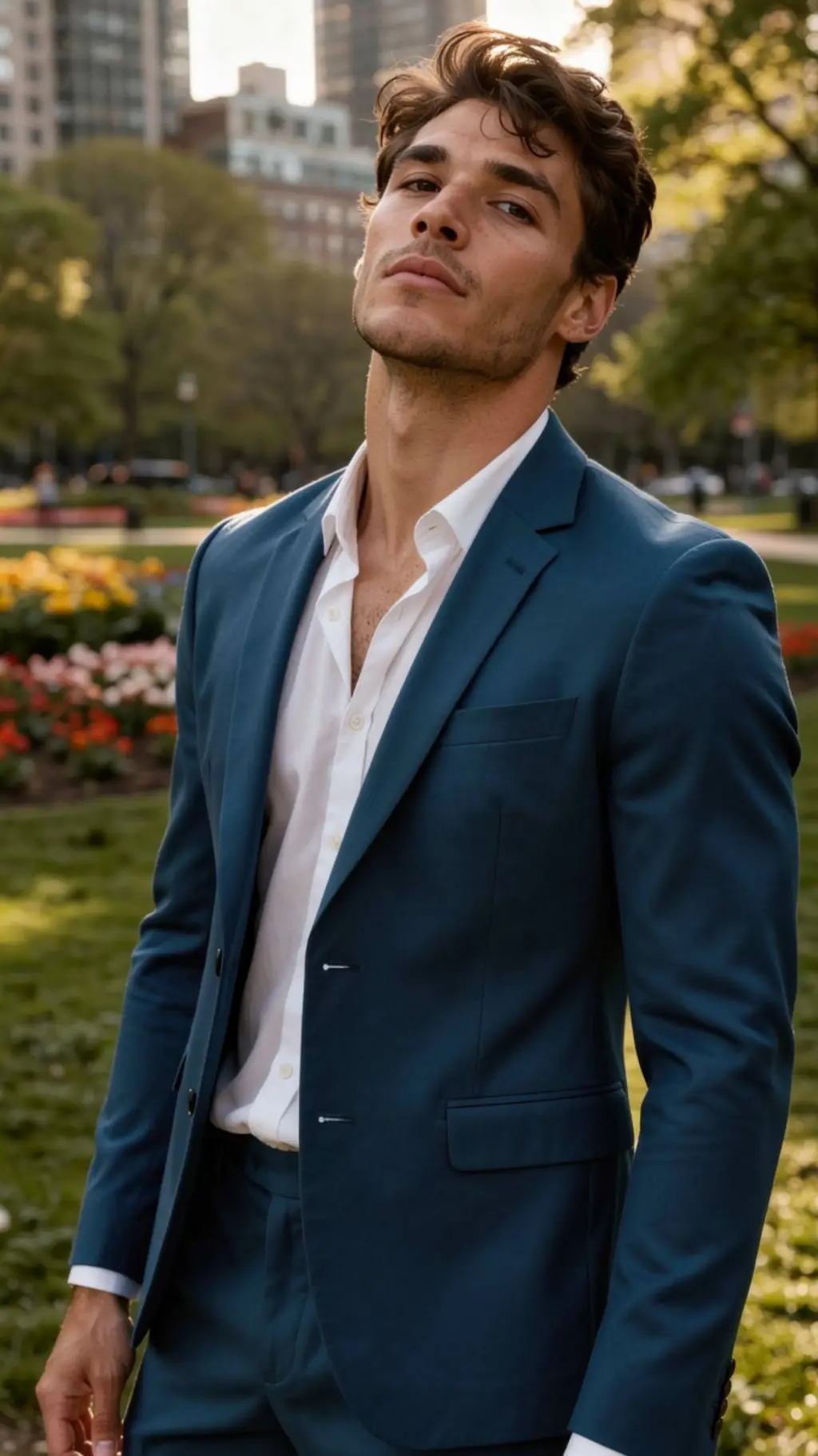 ai character: Adam background