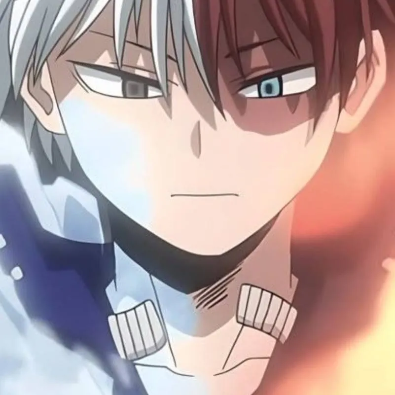 chat with ai character: · Shoto Todoroki
