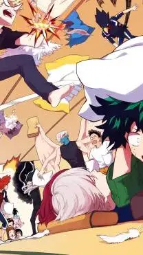 ai character: MHA SLEEP OVER!  background