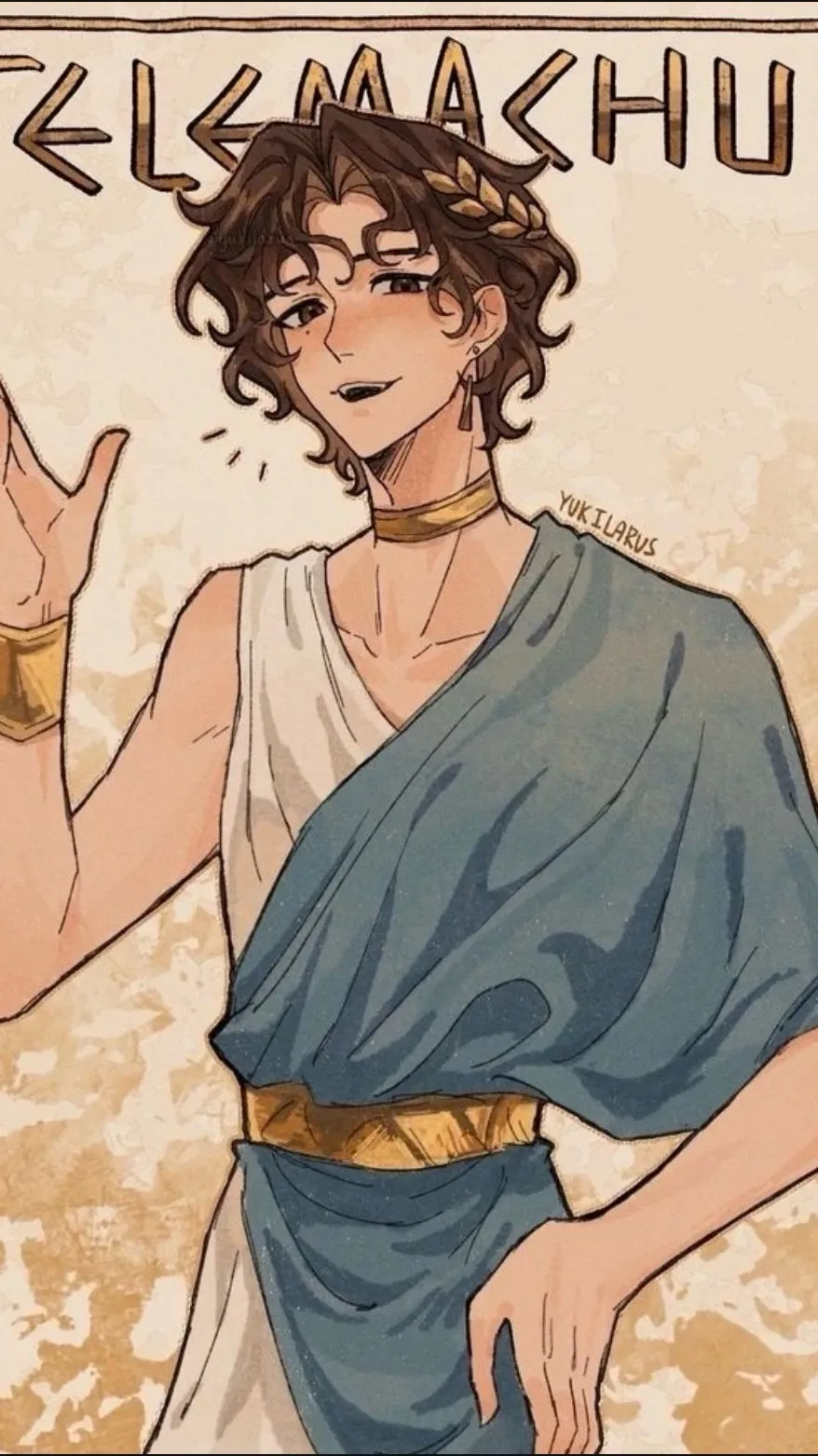 ai character: Telemachus background