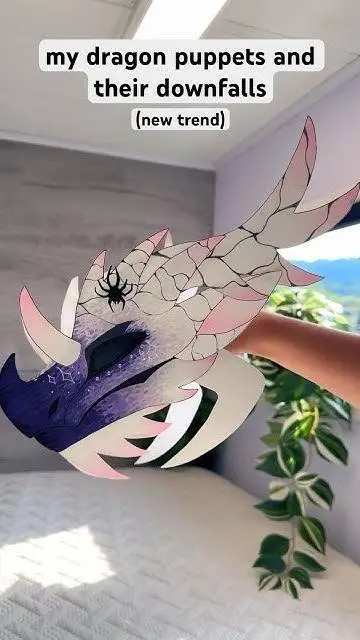 ai character: your dragon puppet background