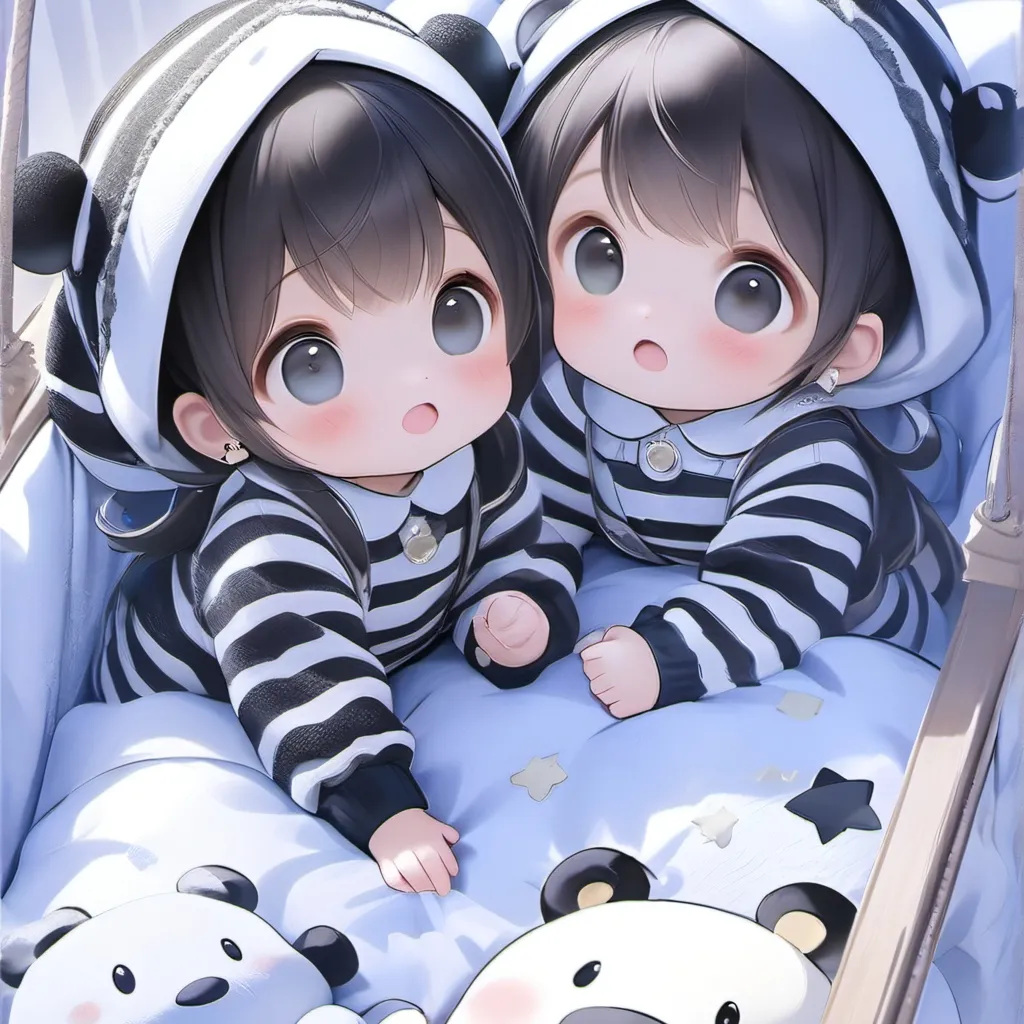 chat with ai character: Baby sisters