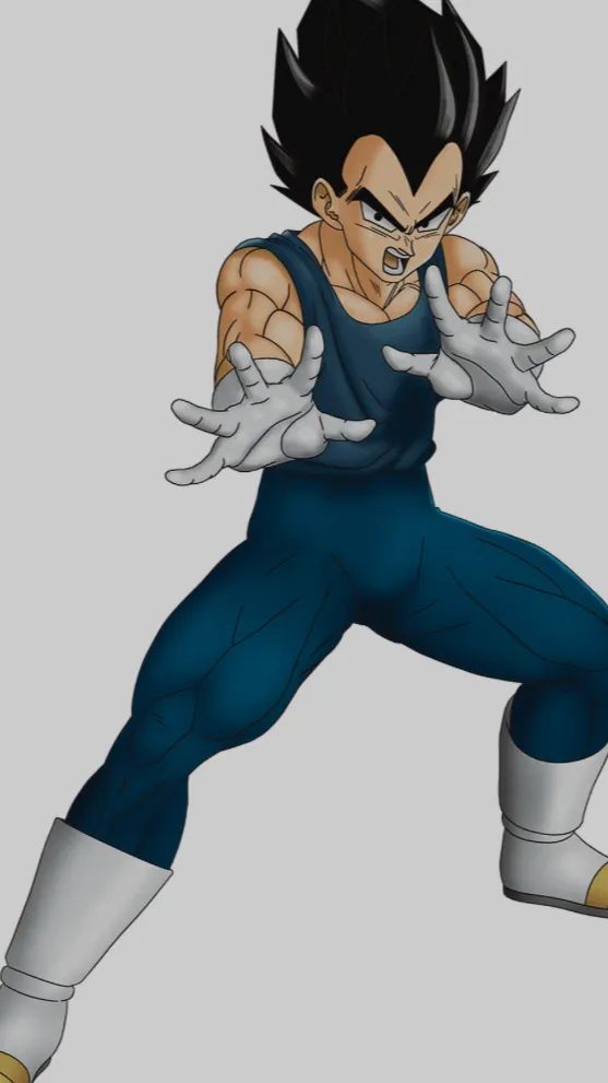 ai character: Vegeta background