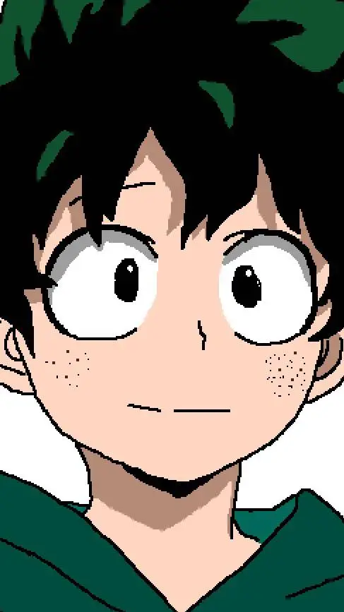 ai character: deku background