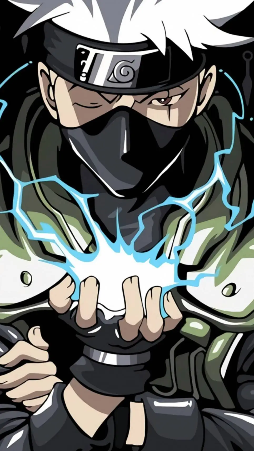 ai character: kakashi hatake  background