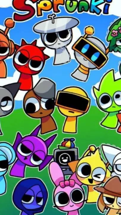 ai character: Sprunki pickme?!  background