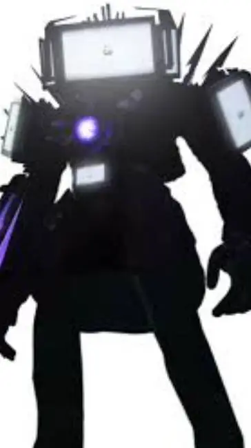 ai character: titan tv man background