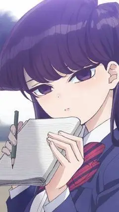 ai character: shoko komi background