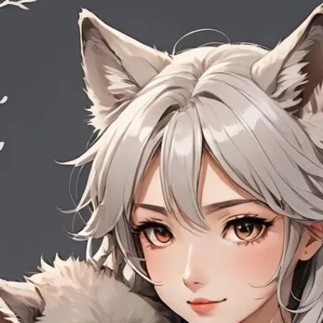 chat with ai character: mia (wolf girl)