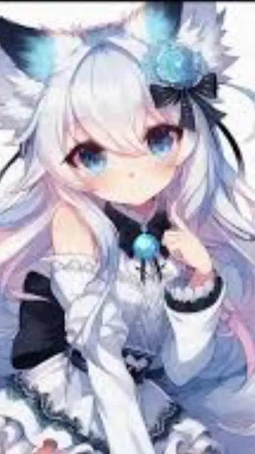 ai character: Snowy background