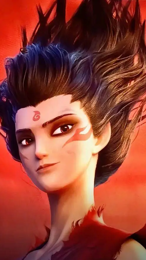 ai character: Ne Zha background