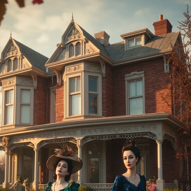 chat with ai character: Victorian House