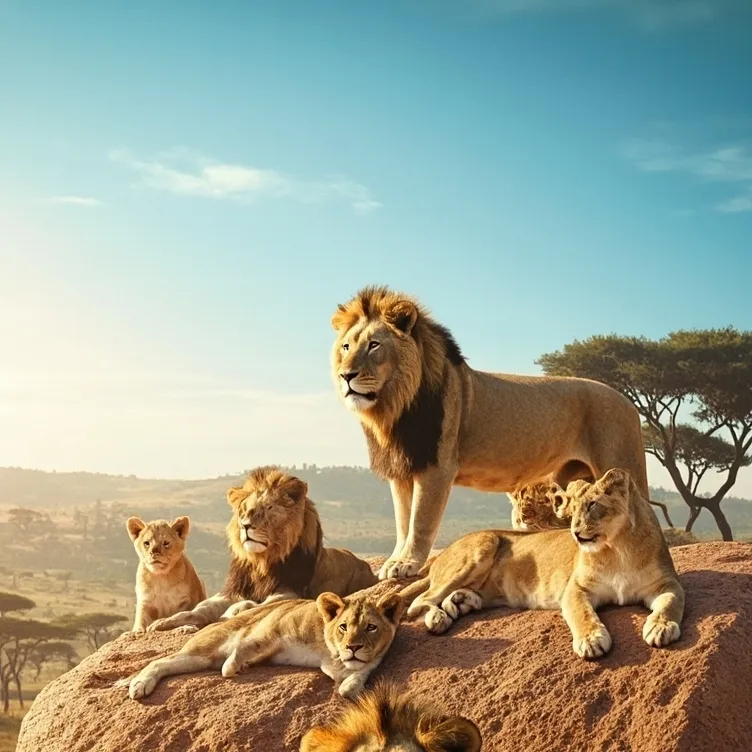 chat with ai character: Lion rp