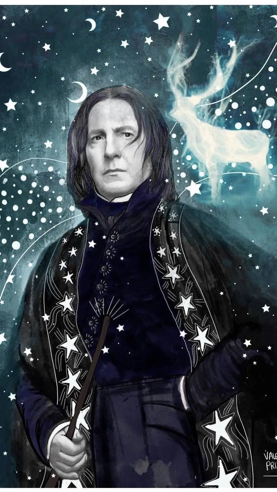 ai character: hogwarts  background