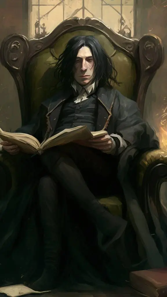 ai character: hogwarts  background