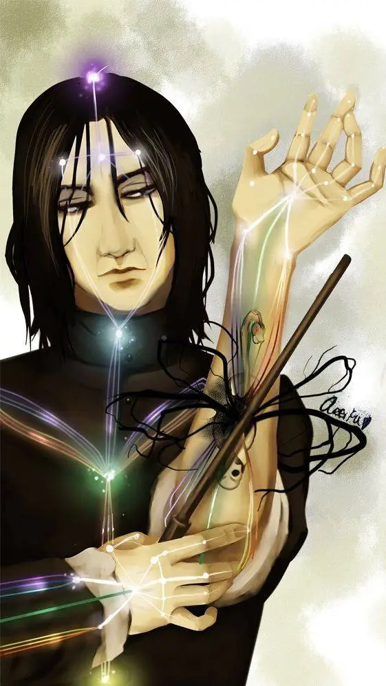 ai character: hogwarts  background