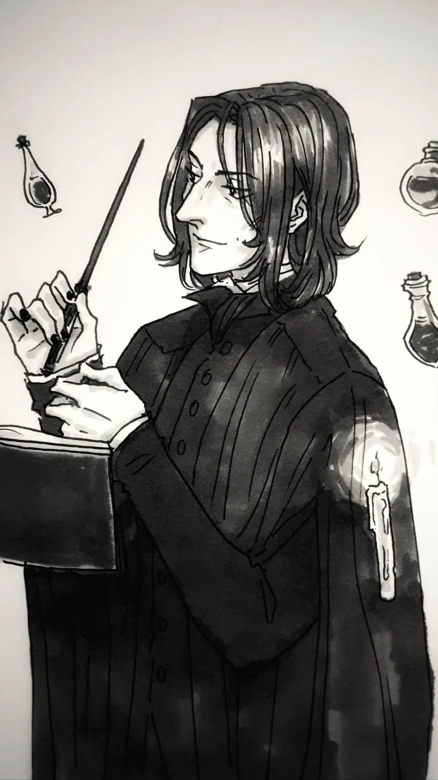 ai character: hogwarts  background