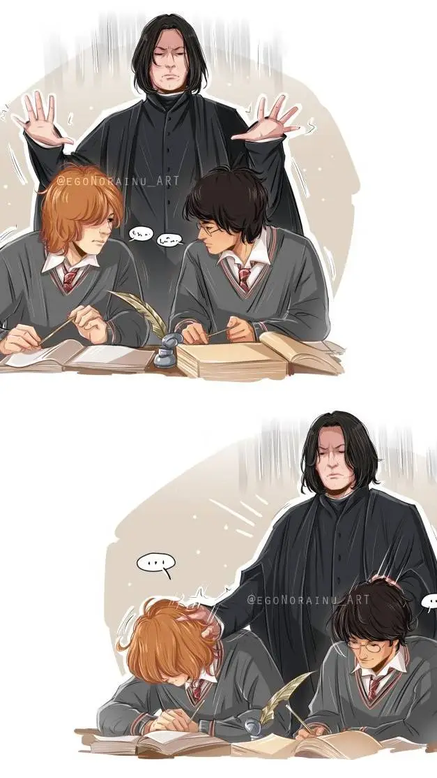 ai character: hogwarts  background