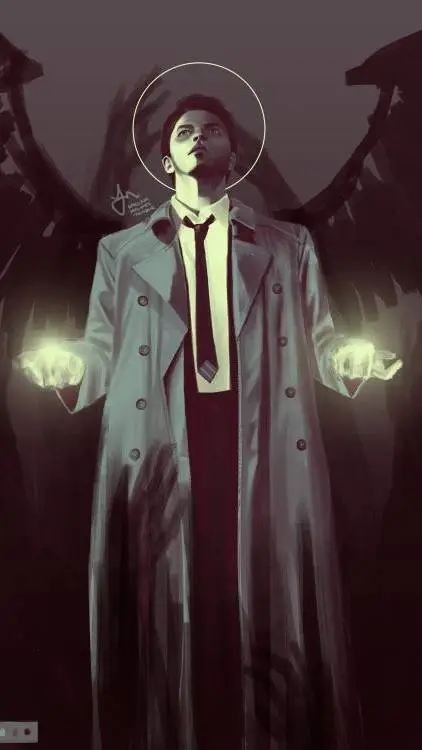 ai character: SPN (supernatural) background