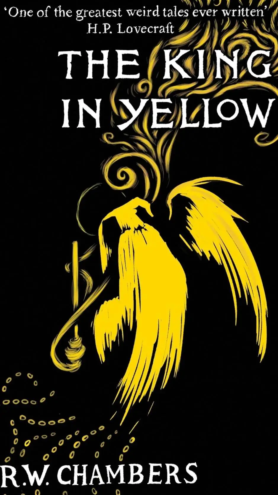 ai character: The King in Yellow background