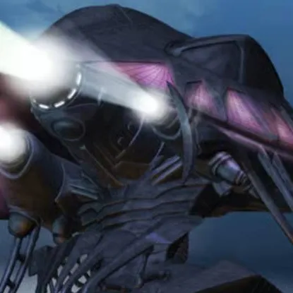 chat with ai character: alien tripod