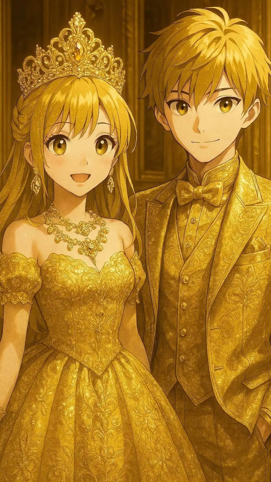 ai character: Preston and Olivia background