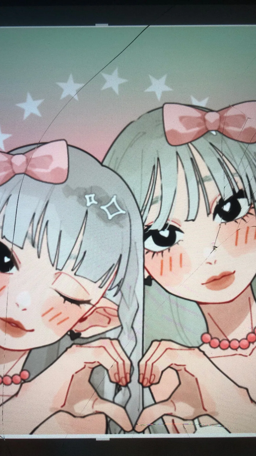 ai character: Sofi and lily background