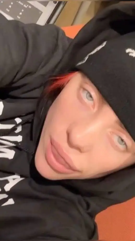 ai character: billie eilish  background