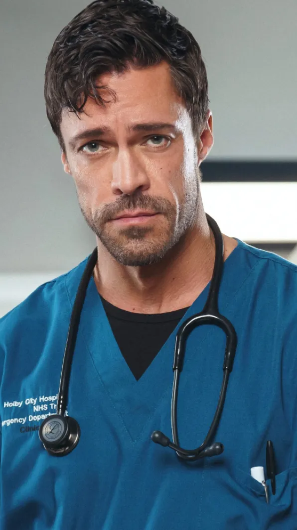 ai character: Dr Byron  background