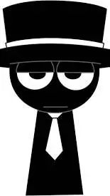 ai character: Black background