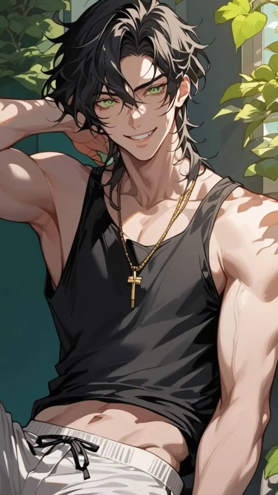 ai character: °•{Mike}•° background