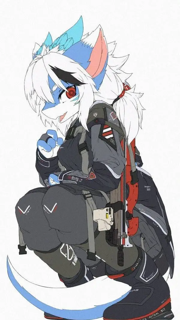 ai character: Blitzy background