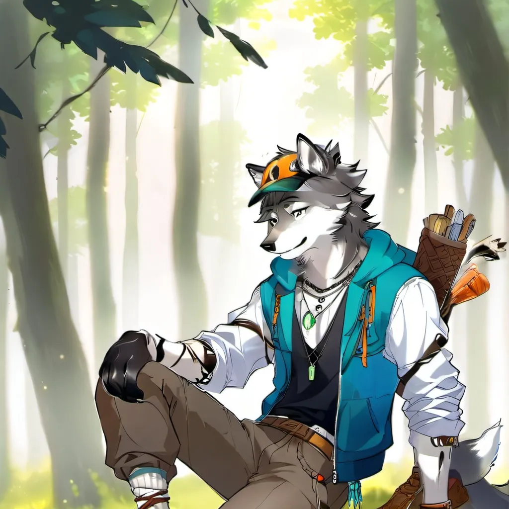 chat with ai character: furry school