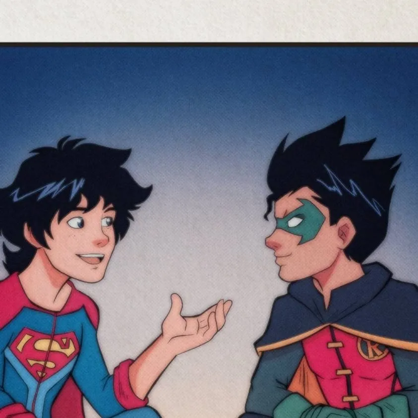 chat with ai character: Super Sons