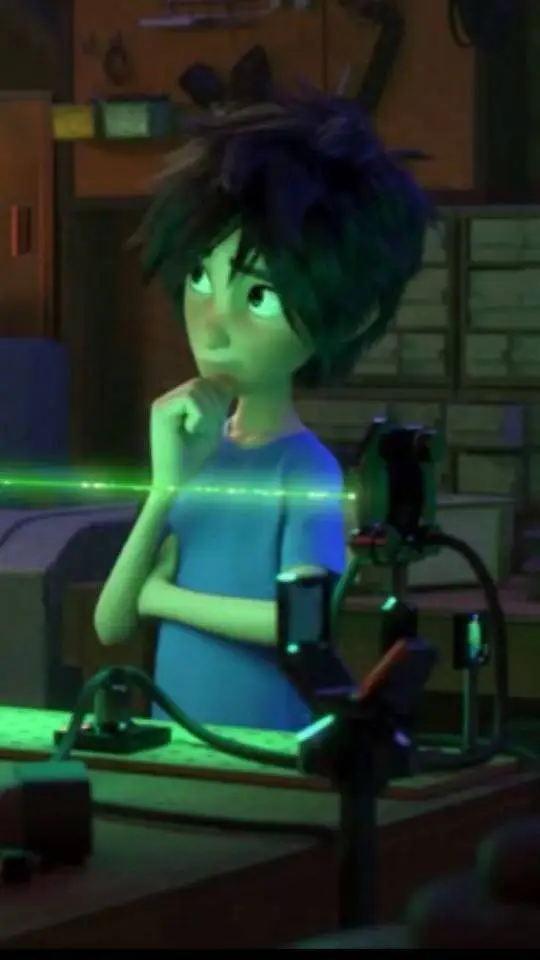 ai character: Hiro Hamada background