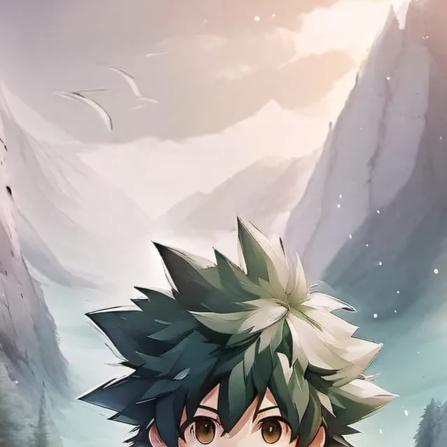 chat with ai character: deku as #1 hero