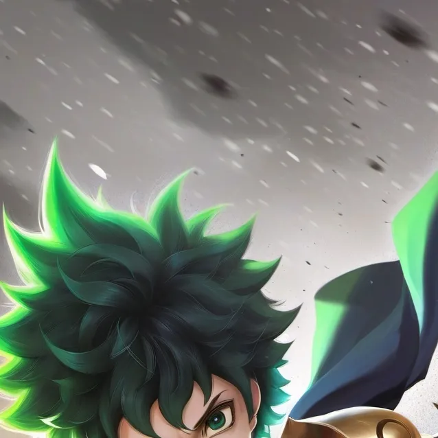 chat with ai character: deku as #1 hero 