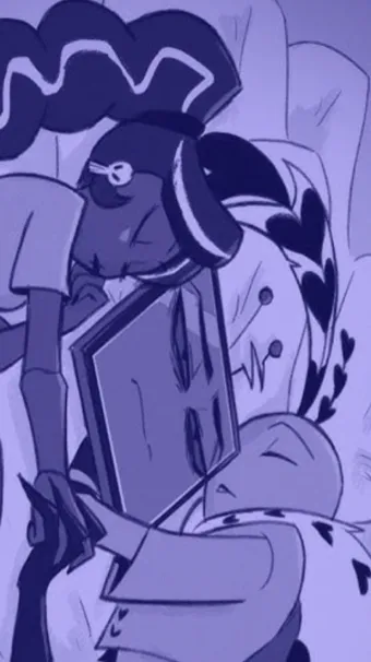 ai character: Sleepover background