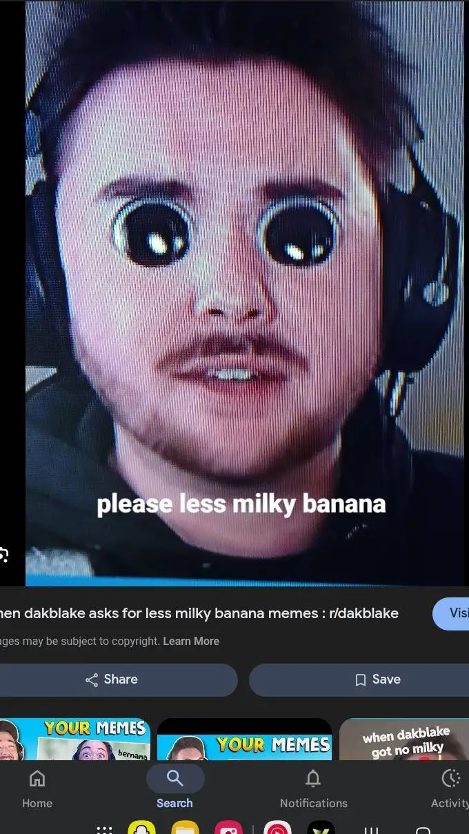 ai character: Dakblake  background