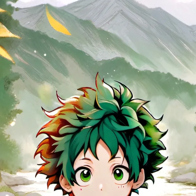 chat with ai character: deku